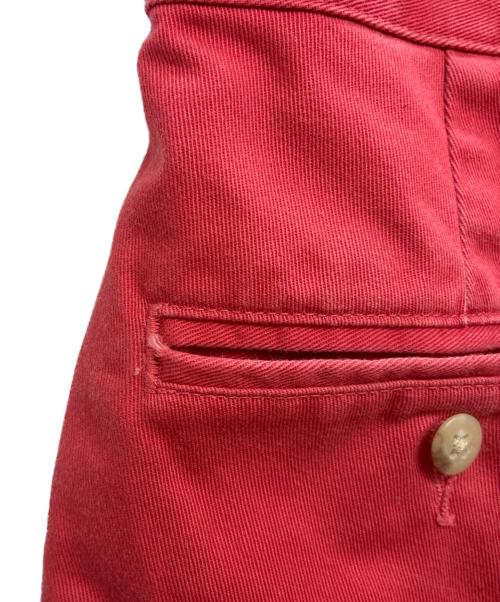 POLO RALPH LAUREN（ポロ・ラルフローレン）POLO RALPH LAUREN (ポロ・ラルフローレン) 90s 2タックパンツ ANDREW PANT レッド サイズ:W35×L30の古着・服飾アイテム