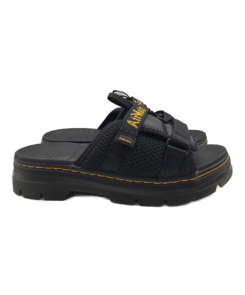 Dr.Martens（ドクターマーチン）Dr.Martens (ドクターマーチン) ayce スライド サンダル ブラック サイズ:UK8の古着・服飾アイテム