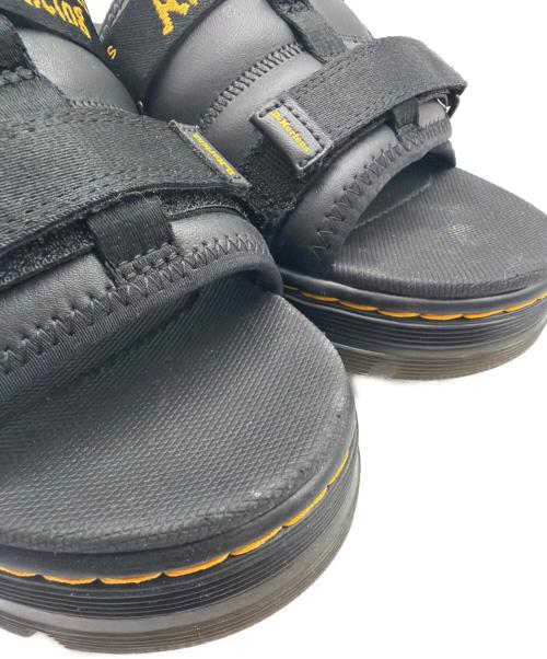 Dr.Martens（ドクターマーチン）Dr.Martens (ドクターマーチン) ayce スライド サンダル ブラック サイズ:UK8の古着・服飾アイテム