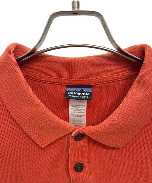 Patagonia（パタゴニア）Patagonia (パタゴニア) ポロシャツ オレンジ サイズ:Lの古着・服飾アイテム