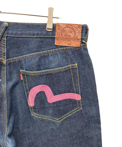 EVISU（エヴィス）EVISU (エヴィス) デニムハーフパンツ インディゴ サイズ:W38の古着・服飾アイテム