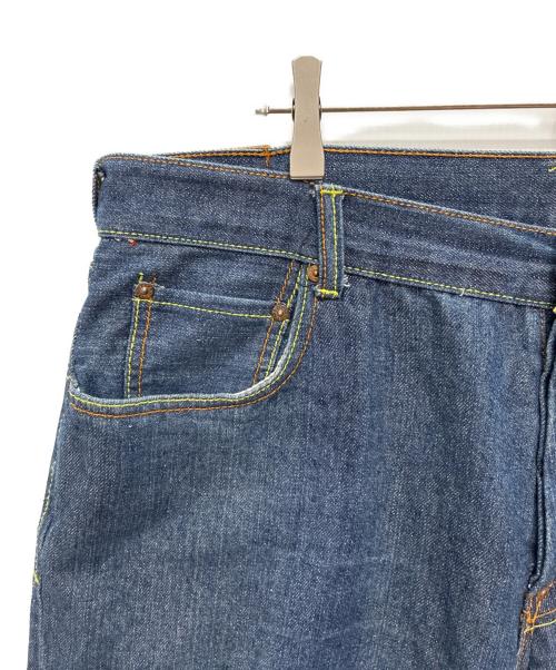 EVISU（エヴィス）EVISU (エヴィス) デニムハーフパンツ インディゴ サイズ:W38の古着・服飾アイテム