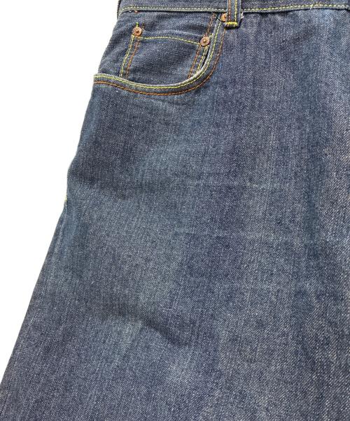 EVISU（エヴィス）EVISU (エヴィス) デニムハーフパンツ インディゴ サイズ:W38の古着・服飾アイテム