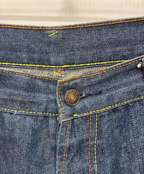 EVISU（エヴィス）EVISU (エヴィス) デニムハーフパンツ インディゴ サイズ:W38の古着・服飾アイテム