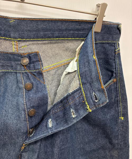 EVISU（エヴィス）EVISU (エヴィス) デニムハーフパンツ インディゴ サイズ:W38の古着・服飾アイテム