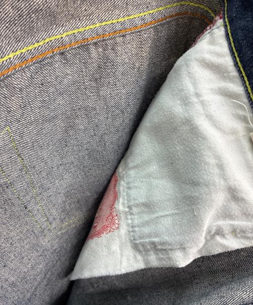 EVISU（エヴィス）EVISU (エヴィス) デニムハーフパンツ インディゴ サイズ:W38の古着・服飾アイテム