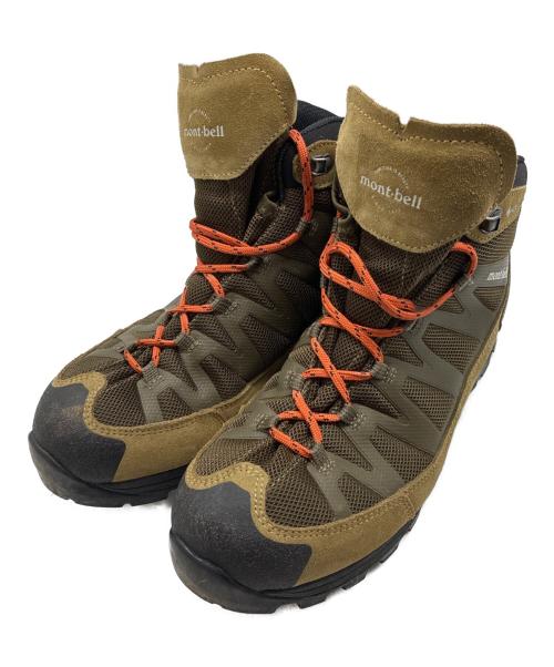 mont-bell（モンベル）mont-bell (モンベル) マウンテンクルーザー400 トレッキングシューズ カーキ サイズ:27cmの古着・服飾アイテム