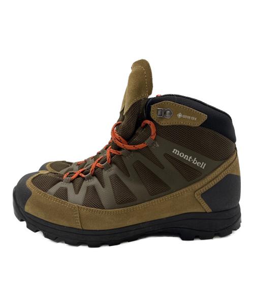 mont-bell（モンベル）mont-bell (モンベル) マウンテンクルーザー400 トレッキングシューズ カーキ サイズ:27cmの古着・服飾アイテム