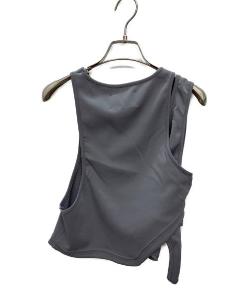 HELIOT EMIL（ヘリオットエミル）HELIOT EMIL (ヘリオットエミル) 21SS LAYERED CROP TOP グレー サイズ:Sの古着・服飾アイテム