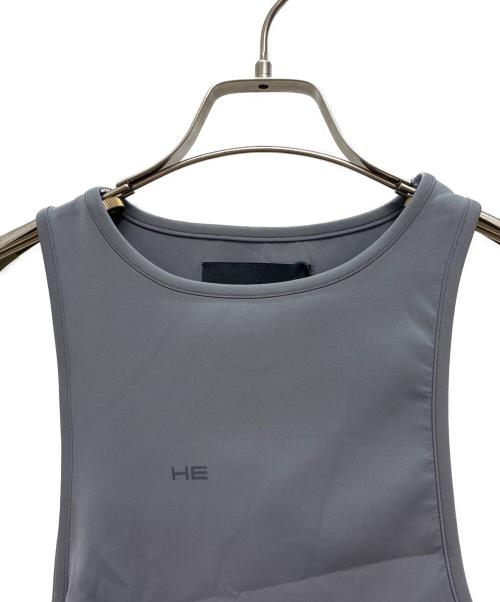HELIOT EMIL（ヘリオットエミル）HELIOT EMIL (ヘリオットエミル) 21SS LAYERED CROP TOP グレー サイズ:Sの古着・服飾アイテム