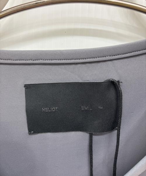 HELIOT EMIL（ヘリオットエミル）HELIOT EMIL (ヘリオットエミル) 21SS LAYERED CROP TOP グレー サイズ:Sの古着・服飾アイテム