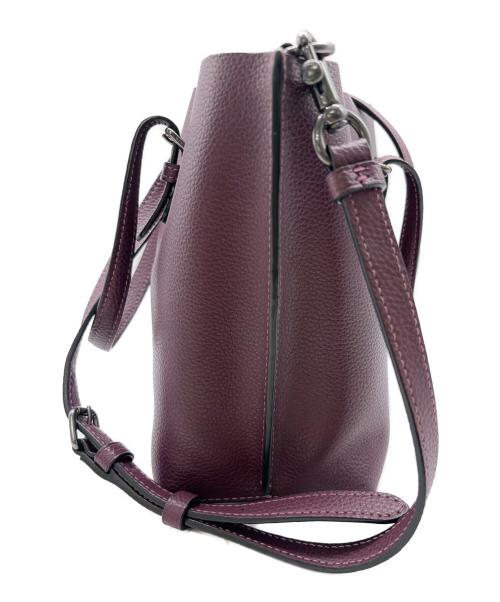 COACH（コーチ）COACH (コーチ) 2WAYバッグ パープルの古着・服飾アイテム