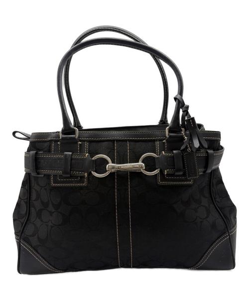 COACH（コーチ）COACH (コーチ) トートバッグ ブラックの古着・服飾アイテム