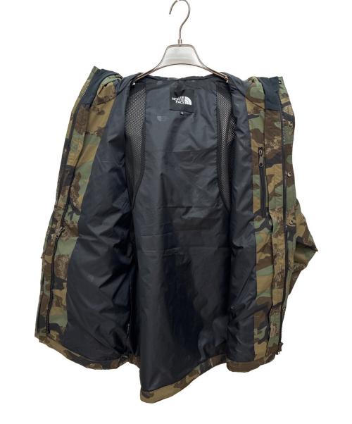 THE NORTH FACE（ザ ノース フェイス）THE NORTH FACE (ザ ノース フェイス) Novelty Mountain Light Jacket / ノベルティマウンテンライトジャケット グリーン×ブラック サイズ:Mの古着・服飾アイテム