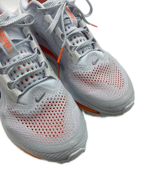 NIKE（ナイキ）nike (ナイキ) PEGASUS PREMIUM FOOTBALL オレンジ×ライトグレー サイズ:27.5cmの古着・服飾アイテム