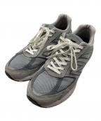 NEW BALANCEニューバランス）の古着「USA製 M990GL5 スニーカー」｜ライトグレー