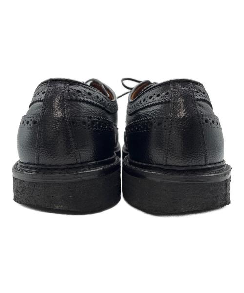 Alden（オールデン）Alden (オールデン) BEAMS PLUS (ビームスプラス) ロングウイングチップシューズ ブラック サイズ:9Dの古着・服飾アイテム