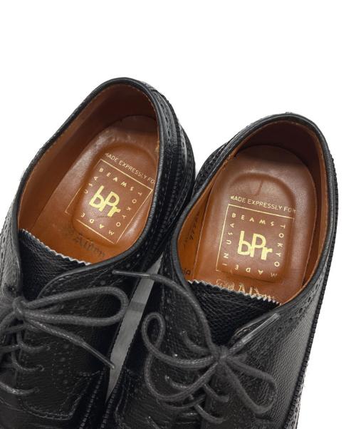 Alden（オールデン）Alden (オールデン) BEAMS PLUS (ビームスプラス) ロングウイングチップシューズ ブラック サイズ:9Dの古着・服飾アイテム