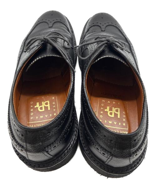 Alden（オールデン）Alden (オールデン) BEAMS PLUS (ビームスプラス) ロングウイングチップシューズ ブラック サイズ:9Dの古着・服飾アイテム
