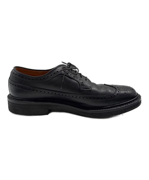 Alden（オールデン）Alden (オールデン) BEAMS PLUS (ビームスプラス) ロングウイングチップシューズ ブラック サイズ:9Dの古着・服飾アイテム