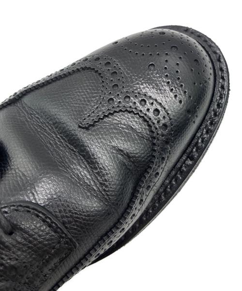 Alden（オールデン）Alden (オールデン) BEAMS PLUS (ビームスプラス) ロングウイングチップシューズ ブラック サイズ:9Dの古着・服飾アイテム