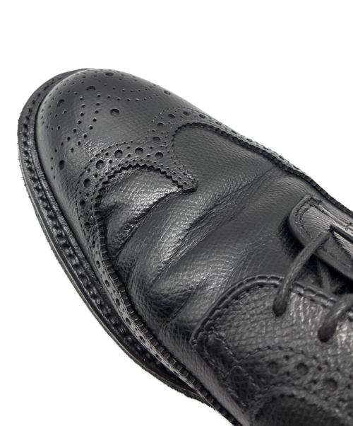 Alden（オールデン）Alden (オールデン) BEAMS PLUS (ビームスプラス) ロングウイングチップシューズ ブラック サイズ:9Dの古着・服飾アイテム