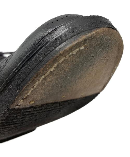 Alden（オールデン）Alden (オールデン) BEAMS PLUS (ビームスプラス) ロングウイングチップシューズ ブラック サイズ:9Dの古着・服飾アイテム