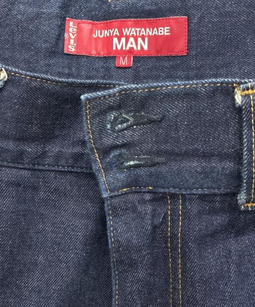 JUNYA WATANABE MAN（ジュンヤワタナベマン）JUNYA WATANABE MAN (ジュンヤワタナベマン) LEVI'S (リーバイス) AD2022 綿デニム Levi's Ｗネーム P914 インディゴ サイズ:Mの古着・服飾アイテム