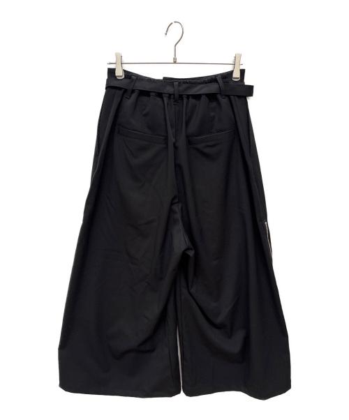 AdaNous（アダナス）AdaNous (アダナス) 2way side zip widepants ブラック サイズ:FREEの古着・服飾アイテム