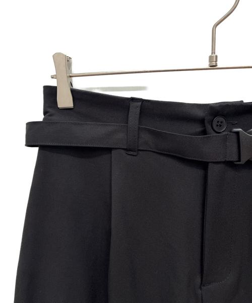 AdaNous（アダナス）AdaNous (アダナス) 2way side zip widepants ブラック サイズ:FREEの古着・服飾アイテム