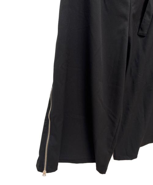 AdaNous（アダナス）AdaNous (アダナス) 2way side zip widepants ブラック サイズ:FREEの古着・服飾アイテム