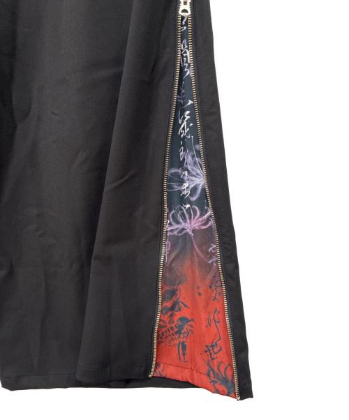 AdaNous（アダナス）AdaNous (アダナス) 2way side zip widepants ブラック サイズ:FREEの古着・服飾アイテム