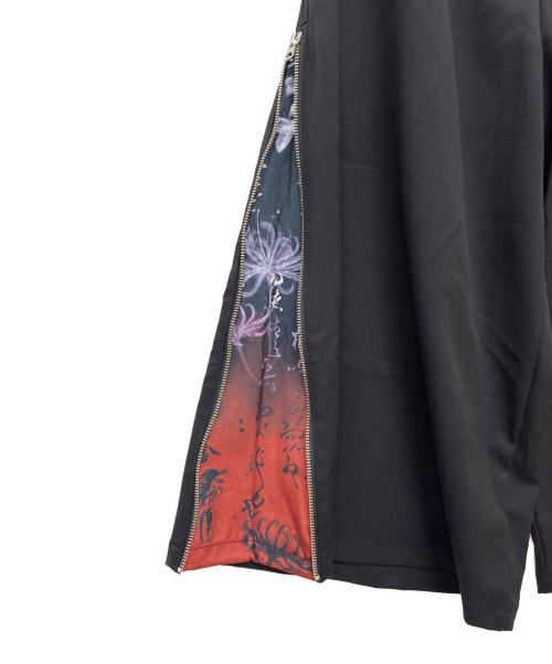 AdaNous（アダナス）AdaNous (アダナス) 2way side zip widepants ブラック サイズ:FREEの古着・服飾アイテム