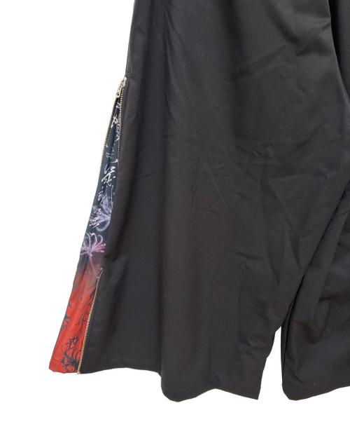 AdaNous（アダナス）AdaNous (アダナス) 2way side zip widepants ブラック サイズ:FREEの古着・服飾アイテム