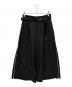 AdaNous（アダナス）の古着「2way side zip widepants」｜ブラック