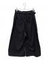 AdaNous (アダナス) 2way side zip widepants ブラック サイズ:FREE：5000円