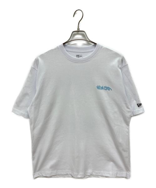 New Era（ニューエラ）New Era (ニューエラ) 半袖カットソー ホワイト サイズ:Mの古着・服飾アイテム
