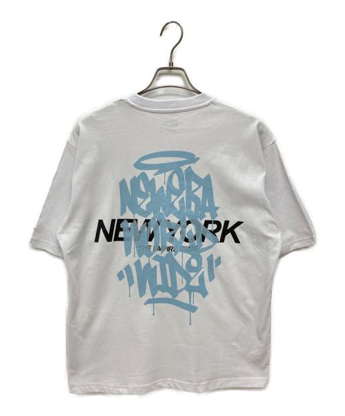 New Era（ニューエラ）New Era (ニューエラ) 半袖カットソー ホワイト サイズ:Mの古着・服飾アイテム