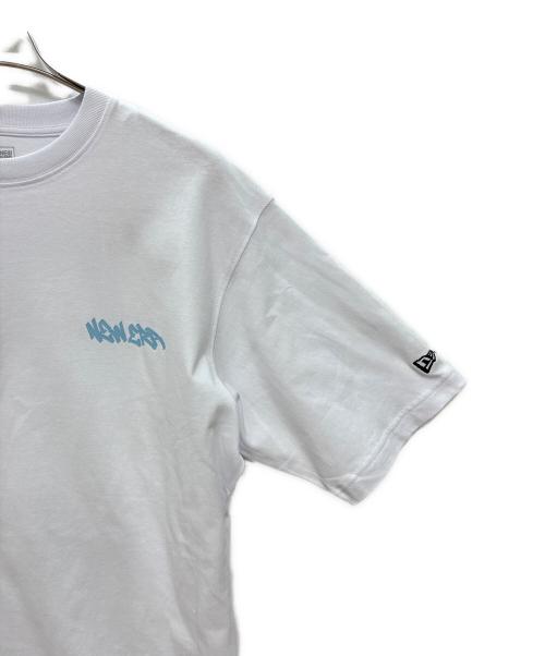 New Era（ニューエラ）New Era (ニューエラ) 半袖カットソー ホワイト サイズ:Mの古着・服飾アイテム