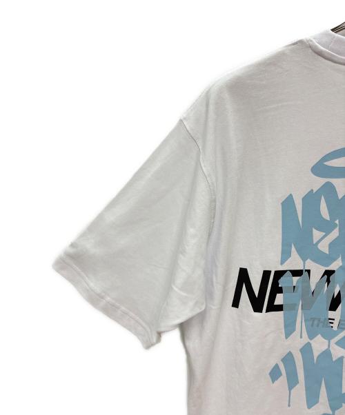New Era（ニューエラ）New Era (ニューエラ) 半袖カットソー ホワイト サイズ:Mの古着・服飾アイテム