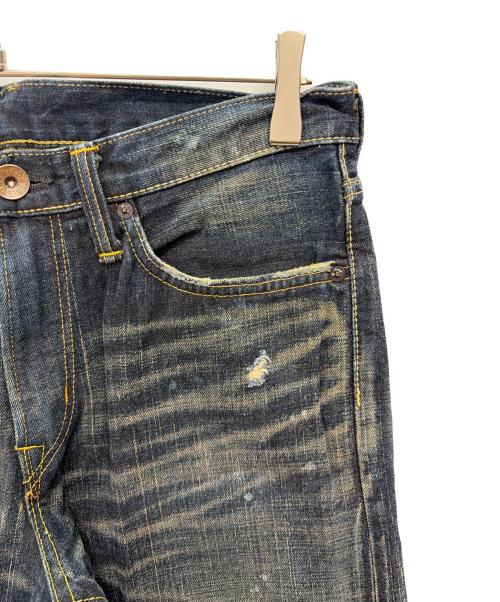 EDWIN（エドウィン）EDWIN (エドウィン) ダメージ加工デニムパンツ インディゴ サイズ:W30の古着・服飾アイテム