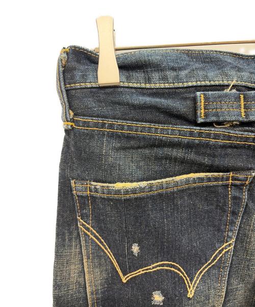 EDWIN（エドウィン）EDWIN (エドウィン) ダメージ加工デニムパンツ インディゴ サイズ:W30の古着・服飾アイテム