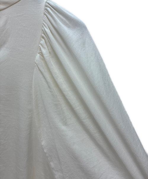 Rouge vif（ルージュヴィフ）Rouge vif (ルージュヴィフ) 袖ボリュームブラウス アイボリー サイズ:FREEの古着・服飾アイテム