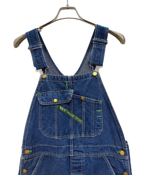 KEY（キー）KEY (キー) サロペット インディゴ サイズ:W36の古着・服飾アイテム