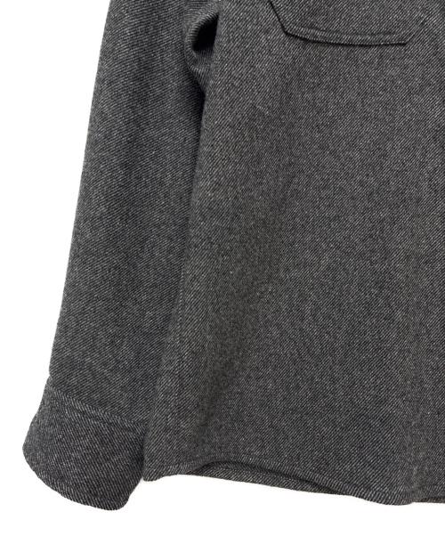 THE NORTH FACE（ザ ノース フェイス）THE NORTH FACE (ザ ノース フェイス) ブラッシュウッドウールシャツ ブラック×グレー サイズ:Lの古着・服飾アイテム