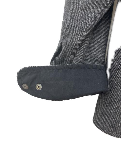 THE NORTH FACE（ザ ノース フェイス）THE NORTH FACE (ザ ノース フェイス) ブラッシュウッドウールシャツ ブラック×グレー サイズ:Lの古着・服飾アイテム