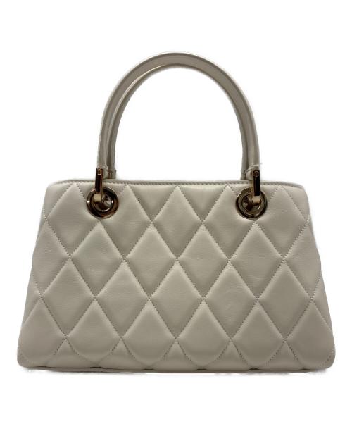 Kate Spade（ケイトスペード）Kate Spade (ケイトスペード) 2WAYバッグ/キャリースモールサリバンサッチェル ホワイトの古着・服飾アイテム