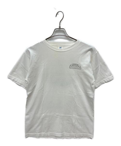 Patagonia（パタゴニア）Patagonia (パタゴニア) Beneficial USA製 半袖カットソー ホワイト サイズ:Sの古着・服飾アイテム