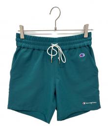 Champion（チャンピオン）の古着「ハーフパンツ」｜グリーン