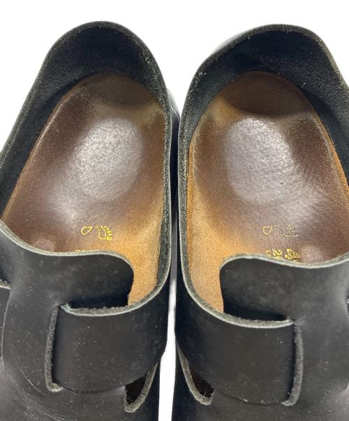 BIRKENSTOCK（ビルケンシュトック）BIRKENSTOCK (ビルケンシュトック) ロンドン レザーサンダル ブラック サイズ:41の古着・服飾アイテム